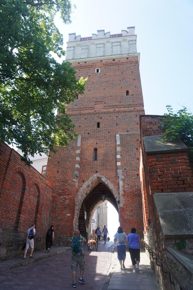 Sandomierz. Brama Opatowska
