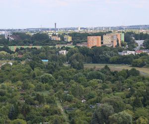 Panorama Lublina z najwyższego punktu widokowego w mieście - Wieży Trynitarskiej