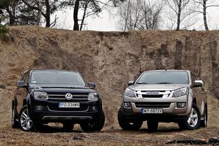 TEST Volkswagen Amarok vs. Isuzu D-MAX: porównanie roboczych pick-upów