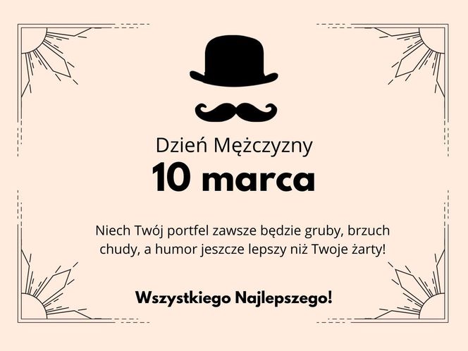 Dzień Mężczyzny - śmieszne życzenia i wierszyki