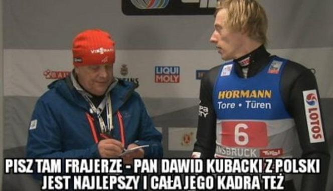 Skoki narciarskie, Turniej Czterech Skoczni 2019/2020, memy, Dawid Kubacki
