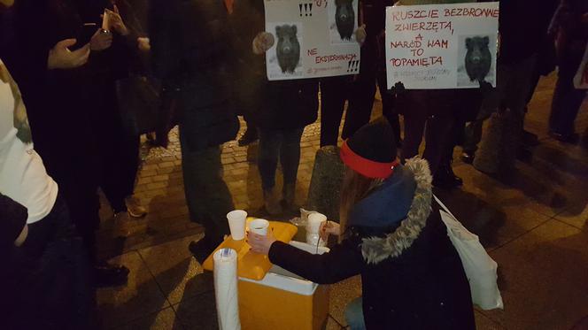 Protest w Bydgoszczy