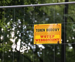Rewitalizacja parku Bronowickiego w lublinie - postęp prac na koniec lipca 2025