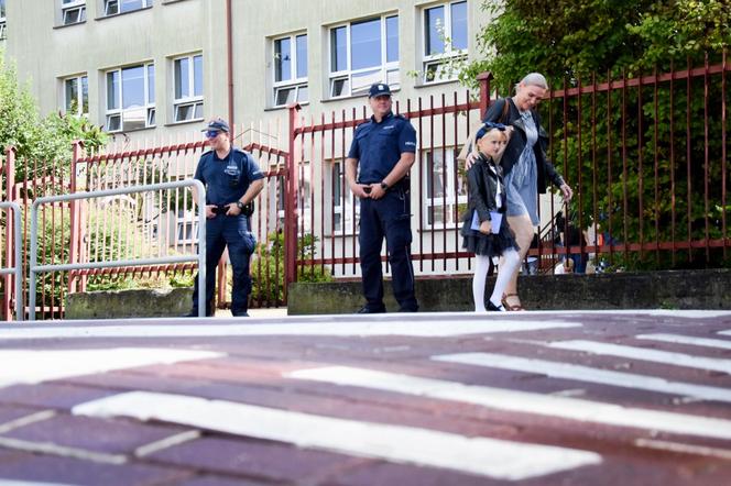 Bezpieczna droga do szkoły. Akcja elbląskich policjantów