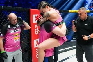 Laura Grzyb przed i po walce na KSW