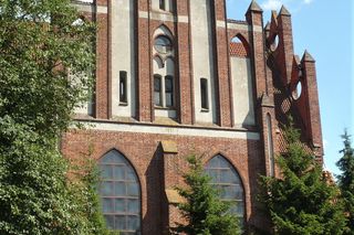 To jeden z najpiękniejszych kościołów w Olsztynie. Wybudowano go dla armii Cesarstwa Niemieckiego