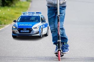11-latek zatrzymany przez policję na środku drogi krajowej nr 40! Kierujący zszokował nawet swojego ojca