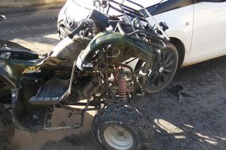 Koszmarny wypadek pod Kościerzyną! 12-latek huknął w toyotę. Dziecko zabrał śmigłowiec [ZDJĘCIA]