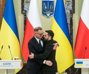 Wołodymyr Zełenski odznaczył Andrzeja Dudę Orderem Wolności. „Za wybitne zasługi”