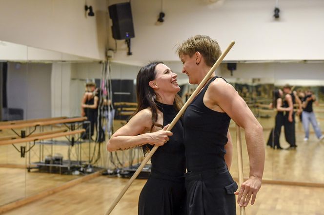 Trening do "Tańca z Gwiazdami" - Katarzyna Zillmann i Janja Lesar