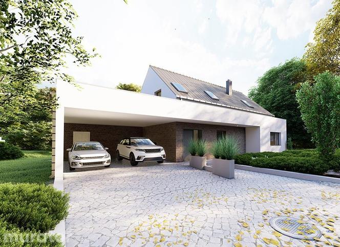 Projekt domu do 160 m² z 5 pokojami. Projekt Nieszablonowy z katalogu Muratora