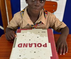 Łukasz Lis w Afryce