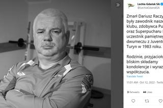 Nie żyje były piłkarz Lechii Gdańsk. Zdobywał z nią Puchar Polski 