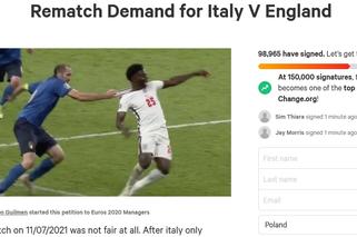 Anglicy chcą POWTÓRZENIA finału EURO 2020. Włoch ciągnął Anglika jak niewolnika. Petycję podpisało już 100 tysięcy ludzi!