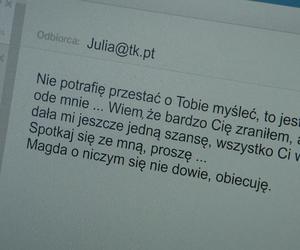 	M jak miłość odc. 1735 po wakacjach. Email Andrzeja do Juli