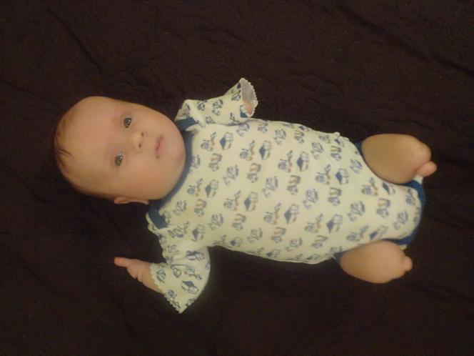 Oliwier urodził się bez nóżek i rączek