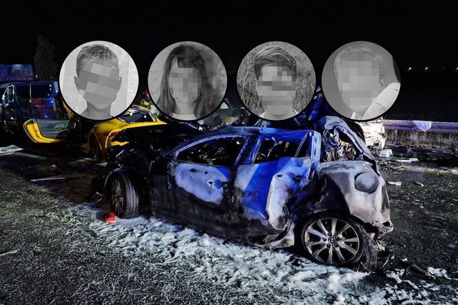 Wypadek na S7 zabrał tragiczne żniwo. Zginęło czworo małych dzieci 