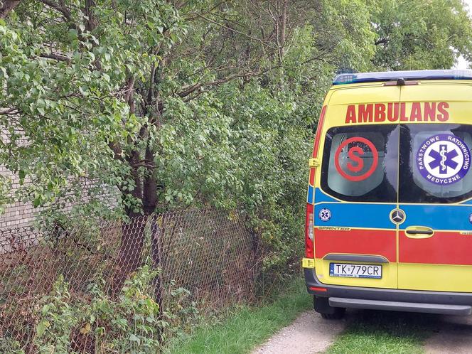 Pożar domu przy ulicy Nowowiejskiej w Starachowicach