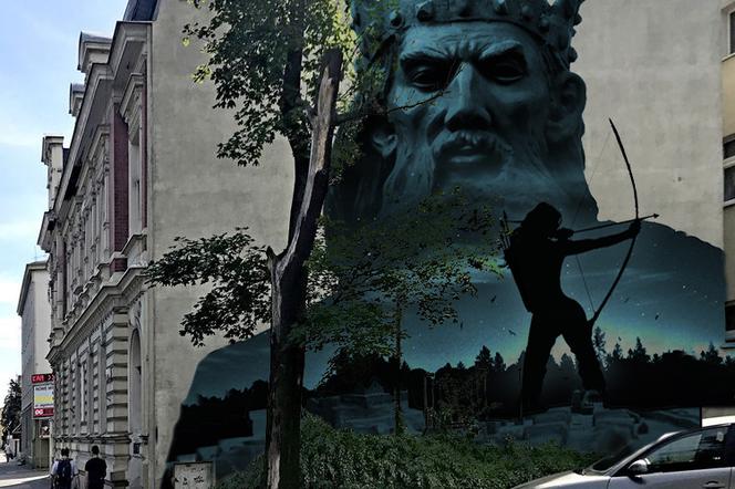 Nowy mural w Bydgoszczy