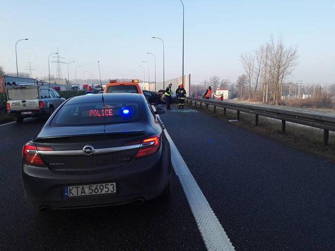 Groźny wypadek na A4. Są utrudnienia w ruchu [ZDJĘCIA]