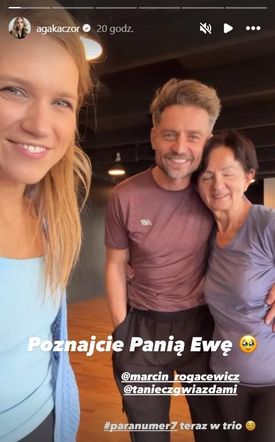 Agnieszka Kaczorowska pokazała mamę Marcina Rogacewicza