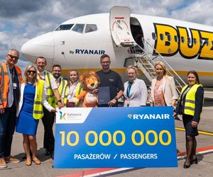 Ryanair świętował na lotnisku w Pyrzowicach