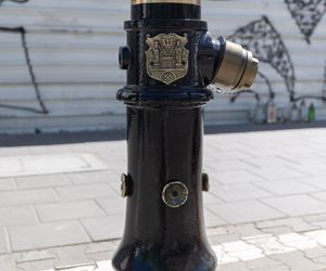 Tablica na hydrancie