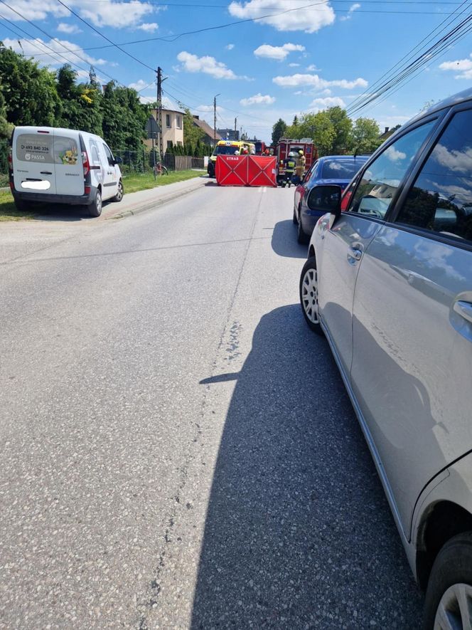 Rakszawa nie żyje rowerzysta