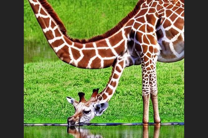 Najzwyklejsza w świecie żyrafa