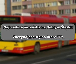 Najrzadsze nazwiska na literę I