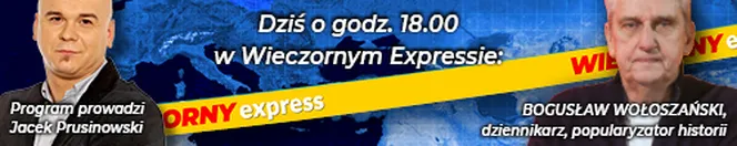 Bogusław Wołoszański gościem „Wieczornego Expressu”