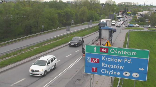 Poniedziałek po "majówce" w Krakowie: wielkie korki i utrudnienia