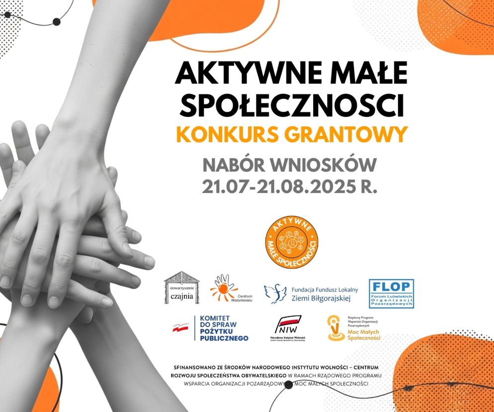 Lubelskie - wystartował konkurs Aktywne Małe Społeczności