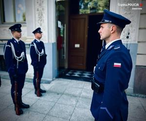 Wyjątkowy ślub pary policjantów z Jaworzna