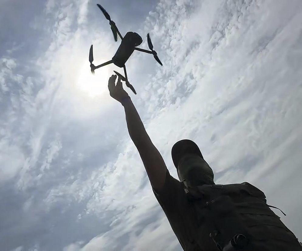 Niezidentyfikowany dron strącono pobliżu bazy NATO w Estonii