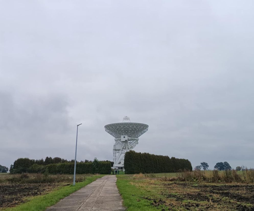 Radioteleskop UMK w Piwnicach w Toruniu