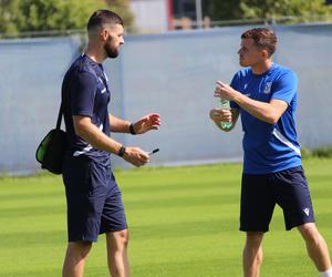 Trening Lecha Poznań przed meczem z Rakowem Częstochowa 