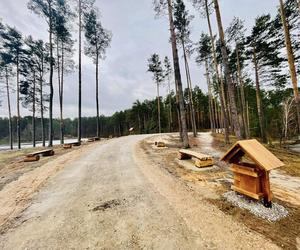 Ulica Szydłowskiego zmieniła oblicze. Punkt turystyczny południowy brzeg zalewu Lubianka