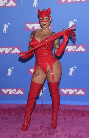 Gwiazdy na Video Music Awards 2018 - Amber Rose