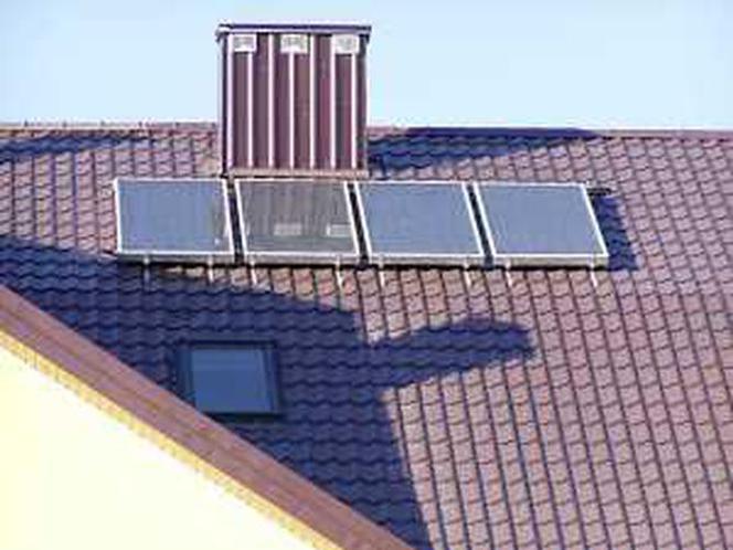 Kolektory na dachu