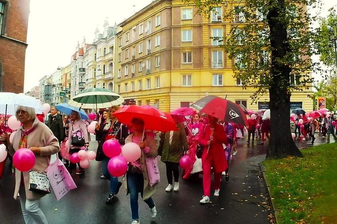 Marsz Różowej Wstążki w Szczecinie