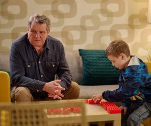 Na Wspólnej odc. 4055: Marek (Grzegorz Gzyl), Szymek (Ksawery Kamiński)