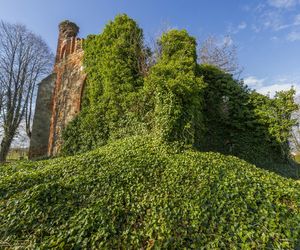 Magiczne miejsce w malutkiej wsi na Warmii i Mazurach. Stoją tam ruiny sprzed 700 lat