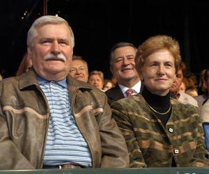 Lech Wałęsa z żoną Danutą, 2003r.