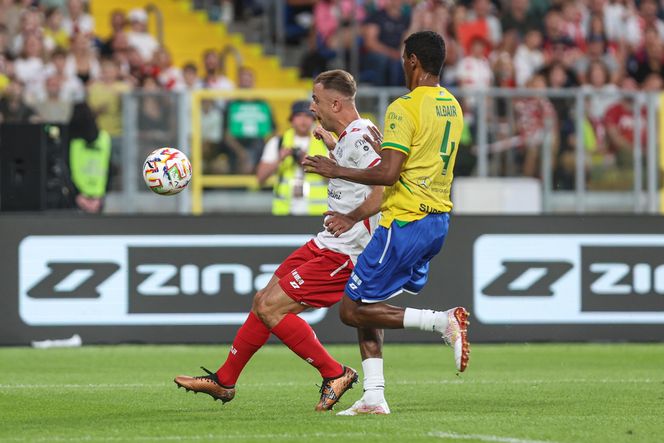 Ronaldinho na Stadionie Śląskim w meczu gwiazd Polska - Brazylia