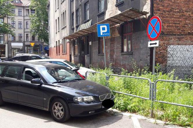Ponad 1300 mandatów dla kierowców w Katowicach za złe parkowanie. Zobaczcie najlepszych mistrzów parkowania [ZDJĘCIA]