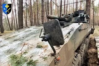 Moździerz samobieżny Rak na Ukrainie