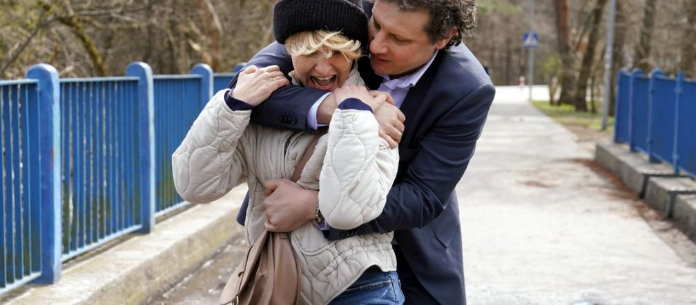 Barwy szczęścia, odc. 2693: Bożena (Marieta Żukowska), Rafał Zaborski (Wojciech Solarz)