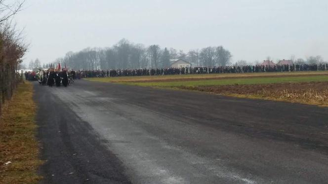 Pogrzeb Dominiki i Anny - Tryńcza