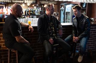 Na dobre i na złe odc. 862. Mario Milewski (Marcin Korcz), bandyta Szymon (Marek Bogucki) - szef Mario